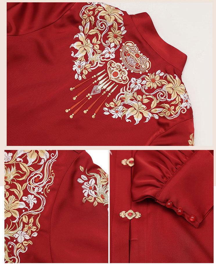 Dual Flow | Modern Custom Made Ma Mian Skirt (两不疑)