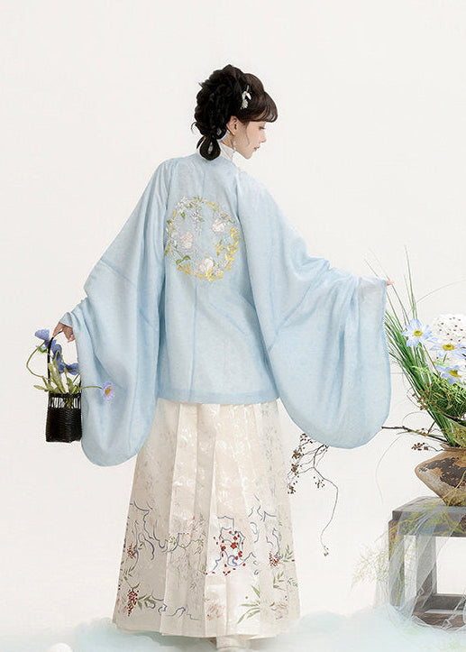 Moonlight Flower | 3-Piece Printed Hanfu (月下花眠)