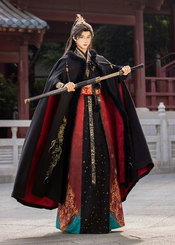 Day And Night | Unisex 6-Piece Couple Hanfu Set (朝朝暮暮)