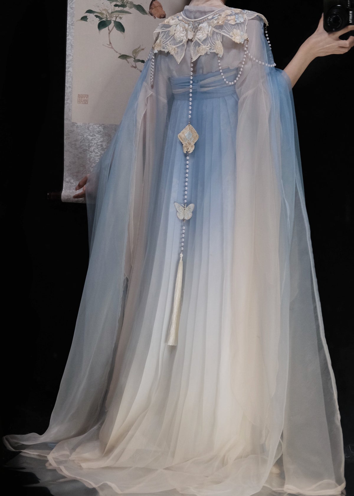 Moonlight | 5-Piece Embroidered Plus Hanfu (皎月)