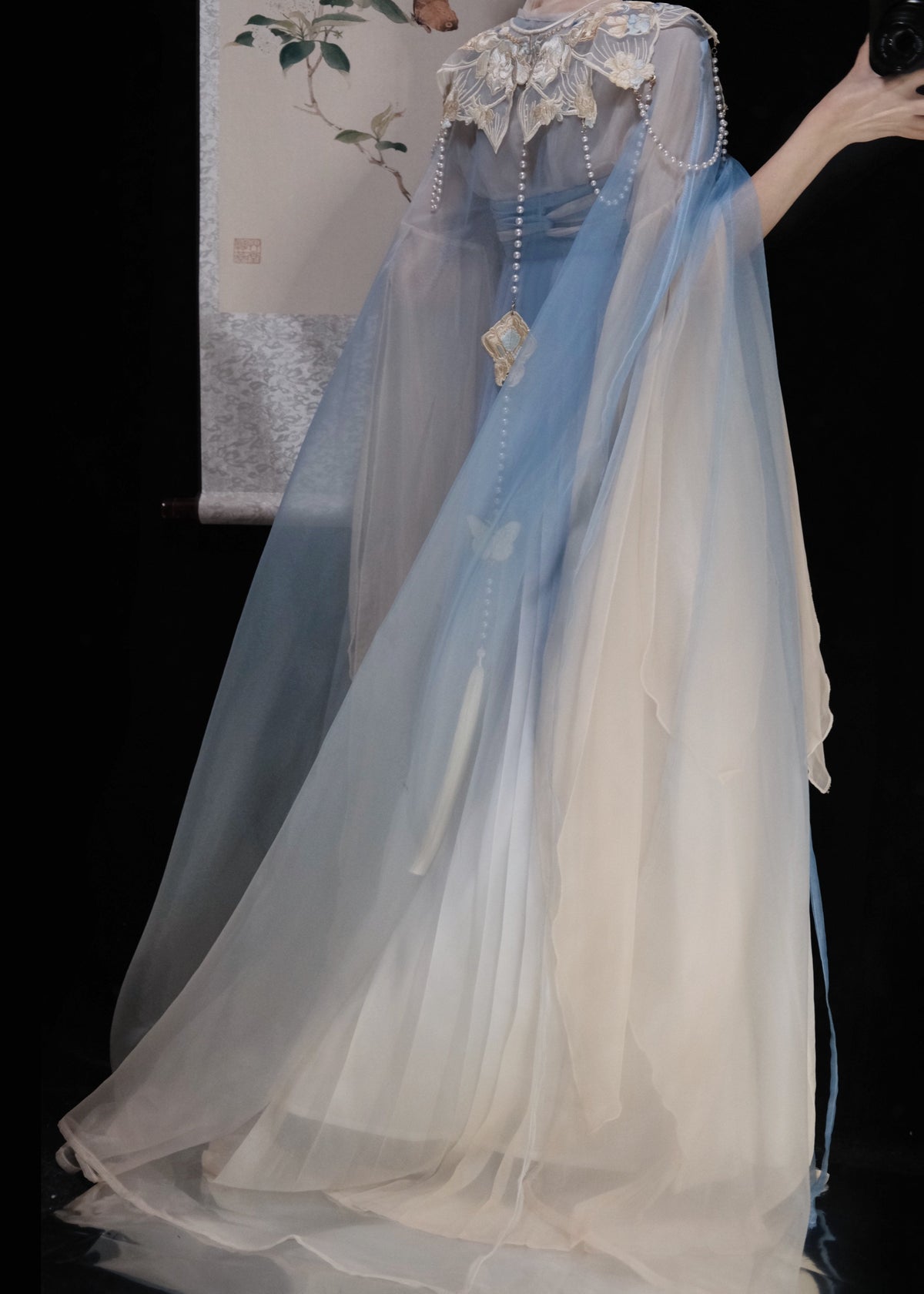 Moonlight | 5-Piece Embroidered Plus Hanfu (皎月)