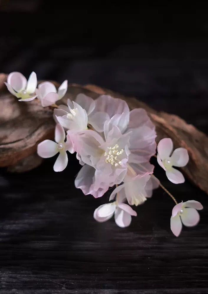 China Rose | Flower Hair Clips (月季)