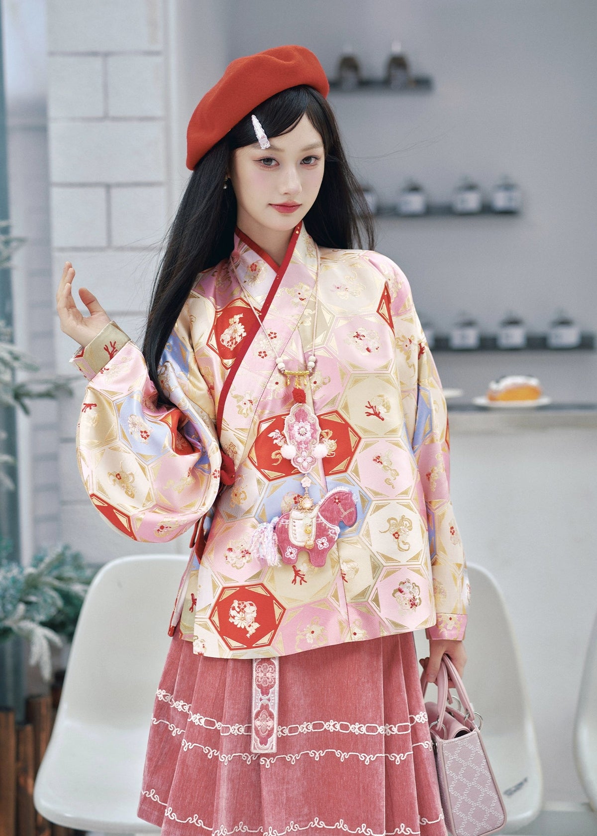 Pearl Clouds | 4-Piece 2026 New Year Hanfu (绣云珠)