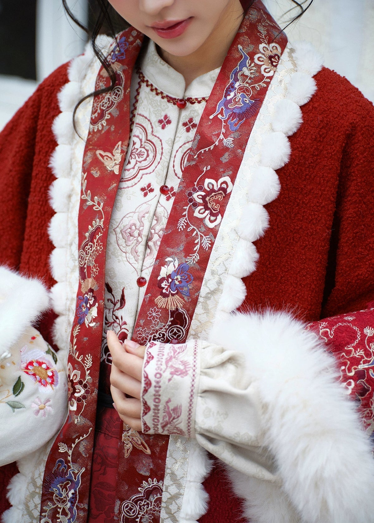 Dancing Flame | 3-Piece 2026 New Year Hanfu (驰焰)