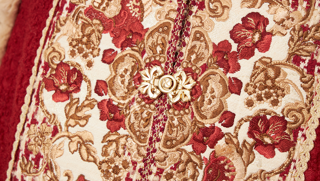 Crimson Steed | 4-Piece 2026 New Year Hanfu (赤马宝相)