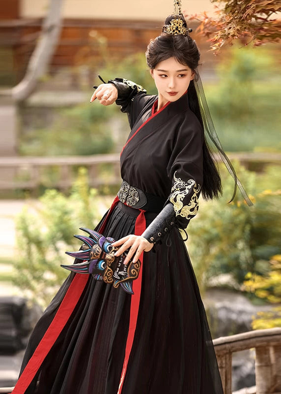 Twilight Sky | Unisex 5-Piece Hanfu Set (玄霄)