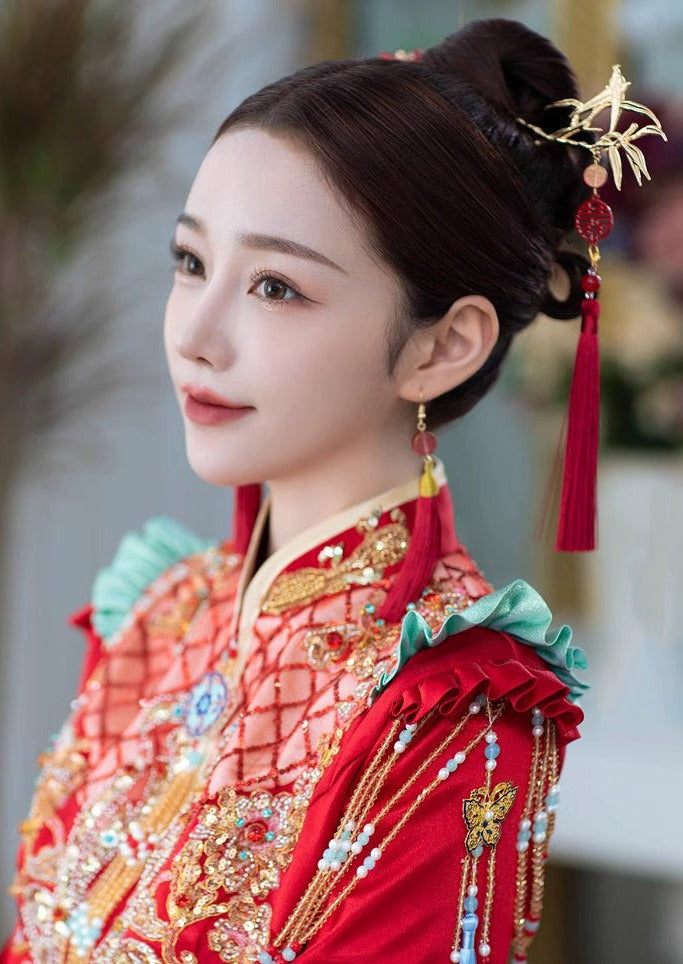 Chinese Knot | Bridal Hair Pieces (中国结)