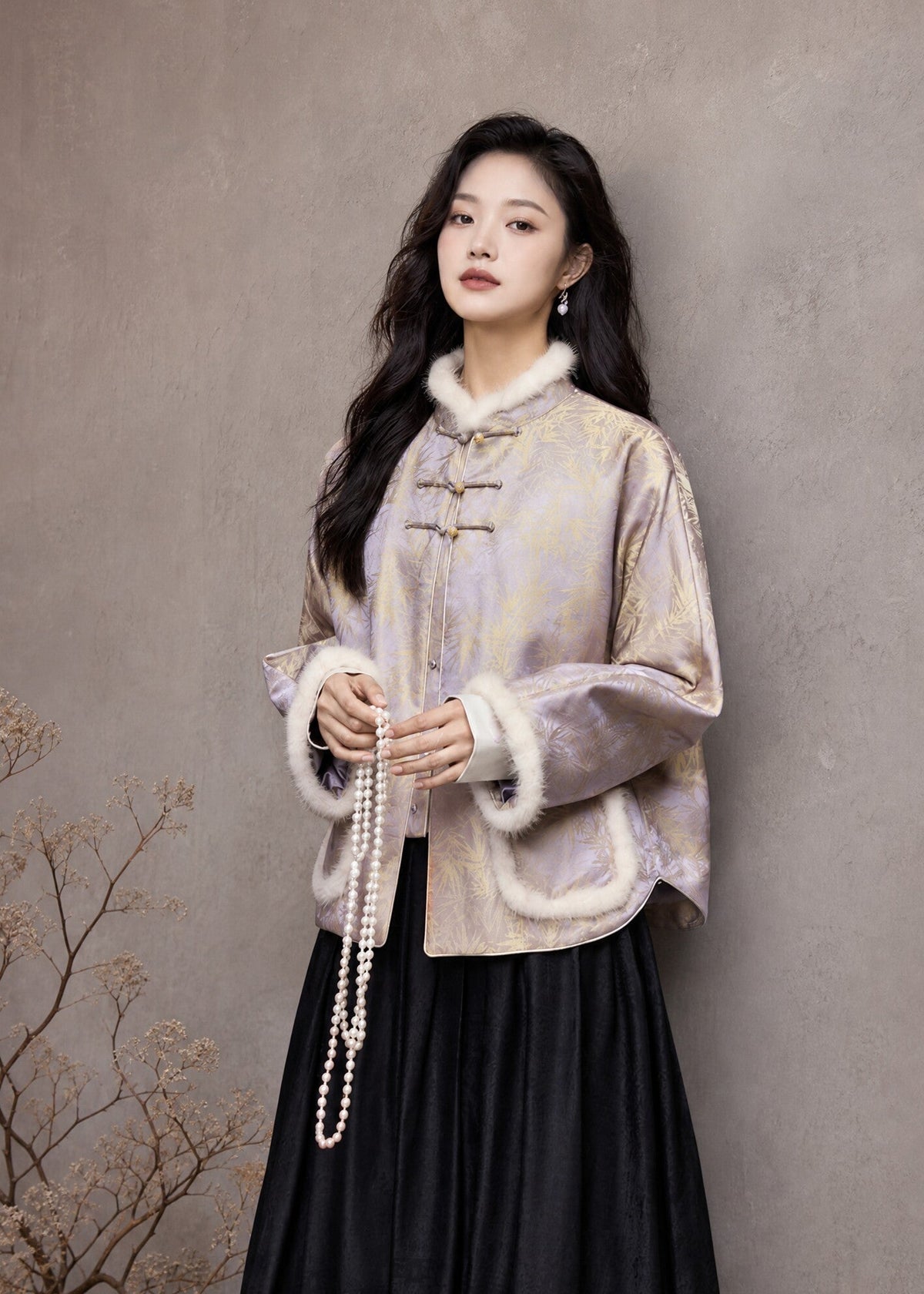 Golden Empress | New Chinese Style Jacket (倾城)