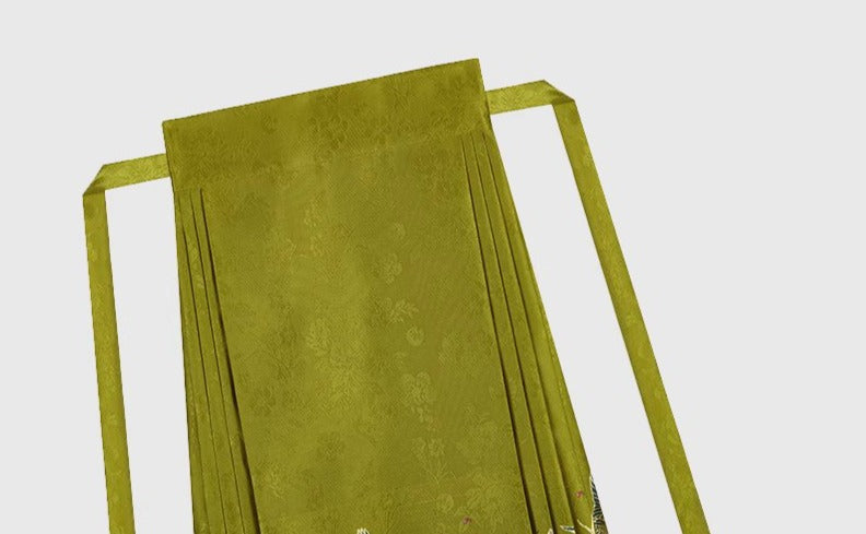 Ode to Blossoms | Modern 3-Pieces Ma Mian Skirt Set (繁花赋)