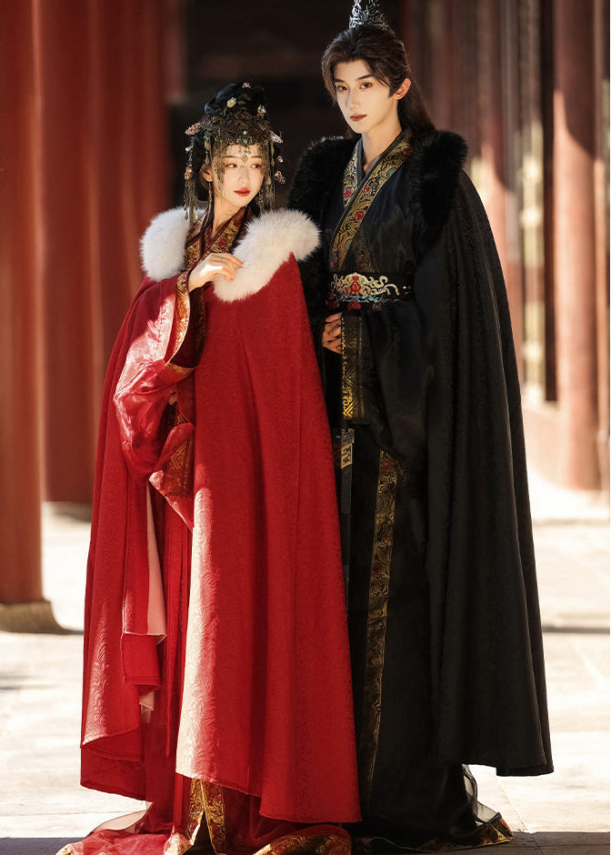 Scarlet Shadow | 3-Piece 2026 New Year Unisex Couple Set (烈影)