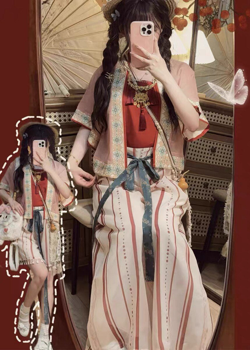 Young Maiden | 3-Piece Plus Pants Set (小师妹)