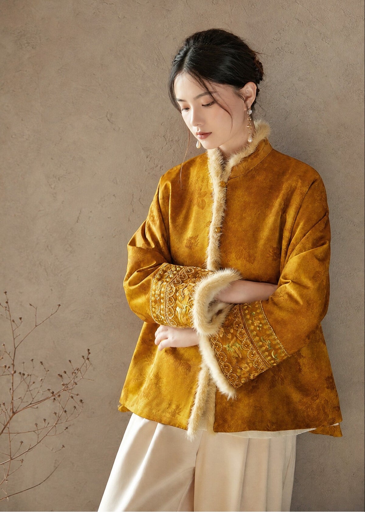 Butterfly Flower | New Chinese Style Jacket (倾城)