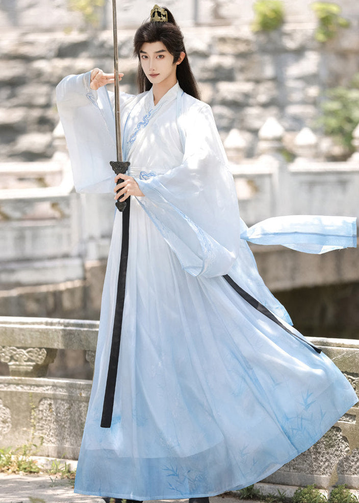 Bamboo River | 3-Piece Unisex Hanfu (潇湘)