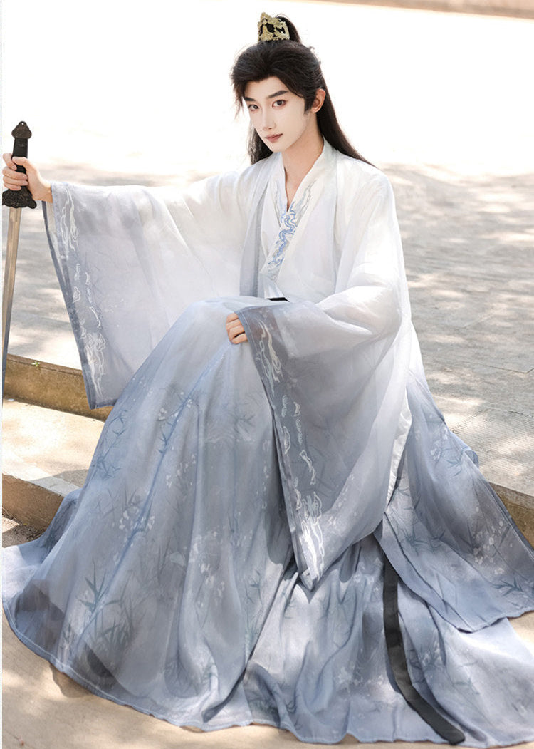 Bamboo River | 3-Piece Unisex Hanfu (潇湘)