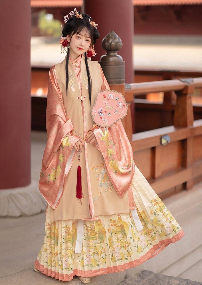 Moon Rabbit | 3-Pieces Hanfu Dress (月桂兔)