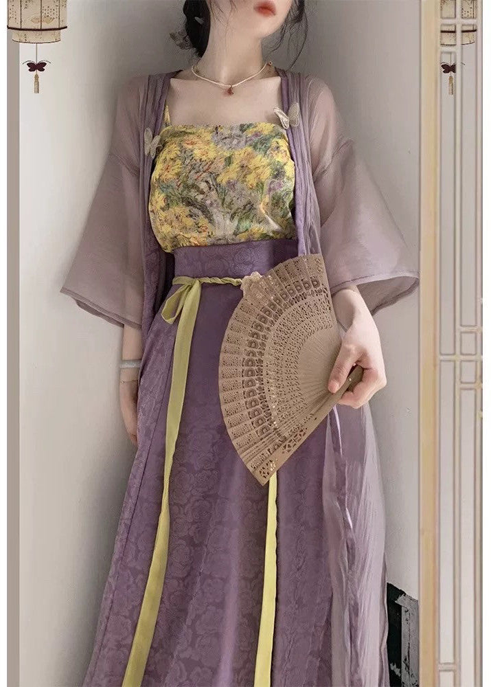 Violet Mist | 3-Pieces Plus Hanfu (紫气)