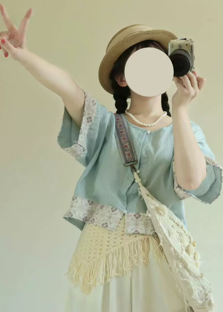 Midsummer Breeze | 2-Piece Plus Pants Set (盛夏)