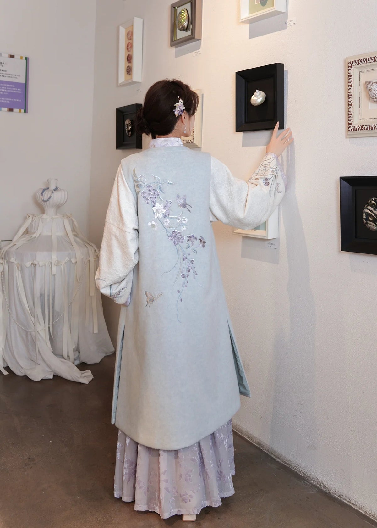 Snowbound Melody | 3-Piece 2027 New Year Hanfu (画弦雪)