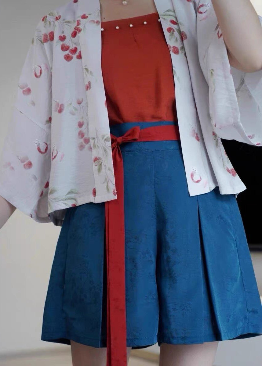 Lychee | 3-Piece Plus Pants Set (荔枝)