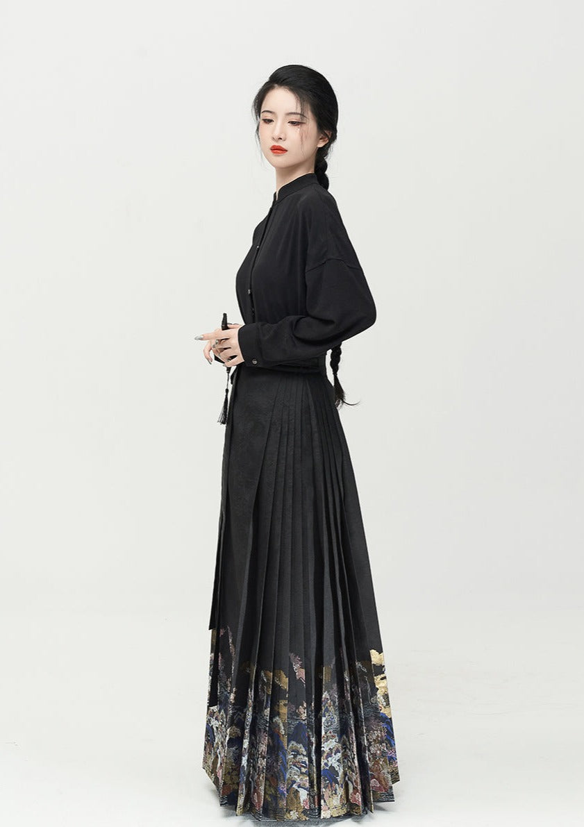 Mother Of Pearls | Modern Blouse (螺钿山水)