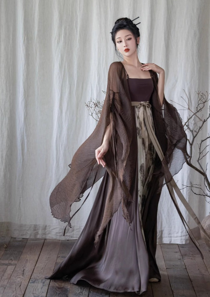 Oakleaf Butterfly | Modern 2-Pieces Hanfu (枯叶蝶)