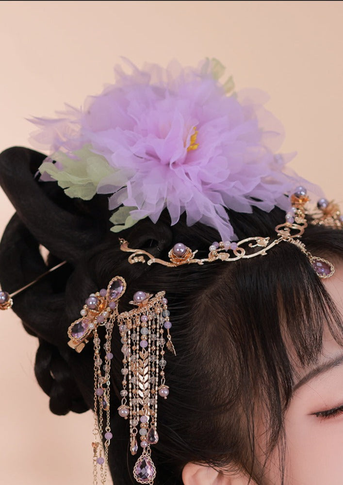 Peony | Flower Hairclip (赏牡丹)