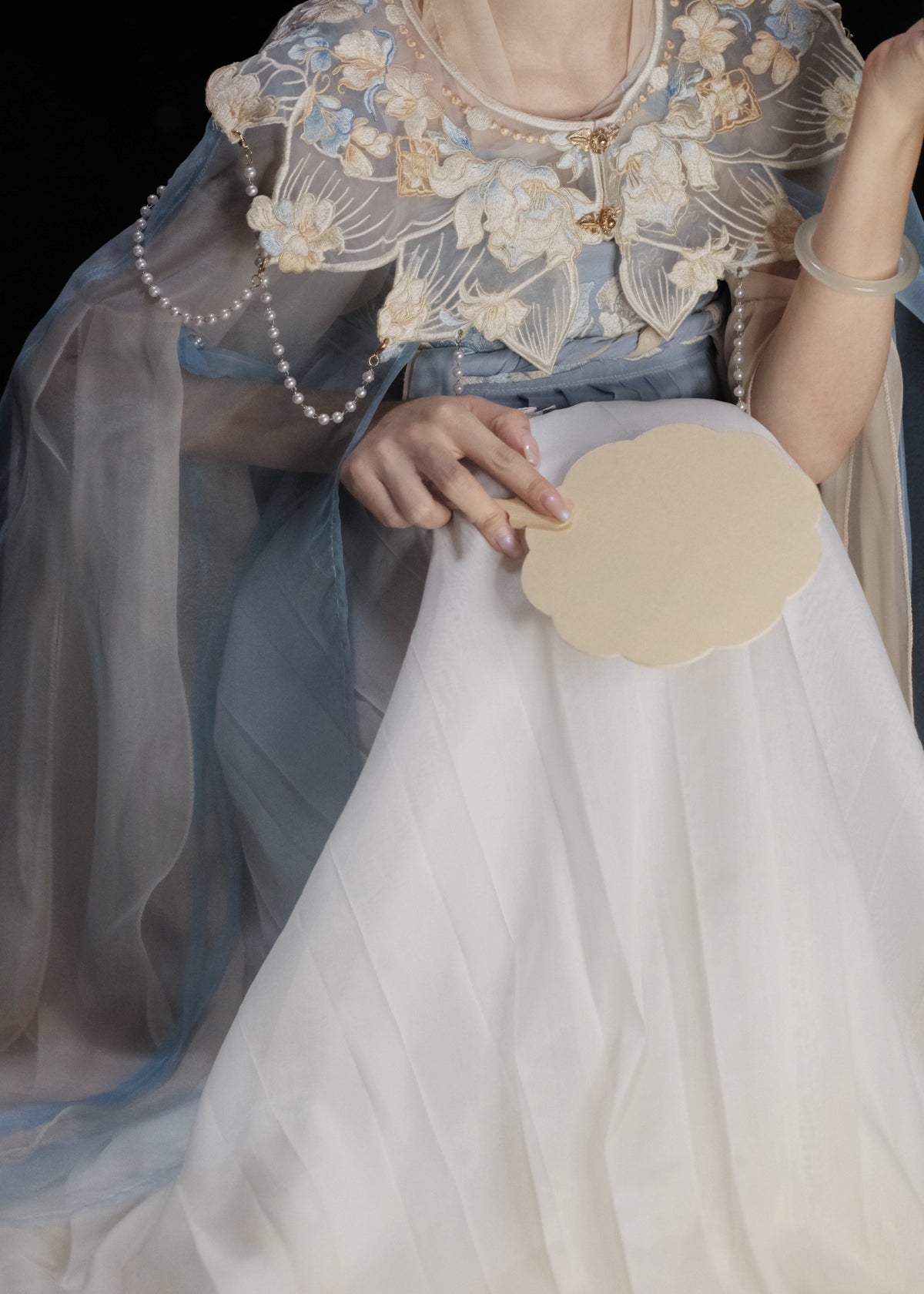 Moonlight | 5-Piece Embroidered Plus Hanfu (皎月)
