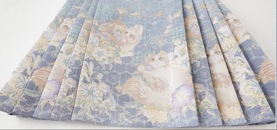 Fairy Deer | 6-Color Modern Short Ma Mian Skirt Collection (仙麓影)