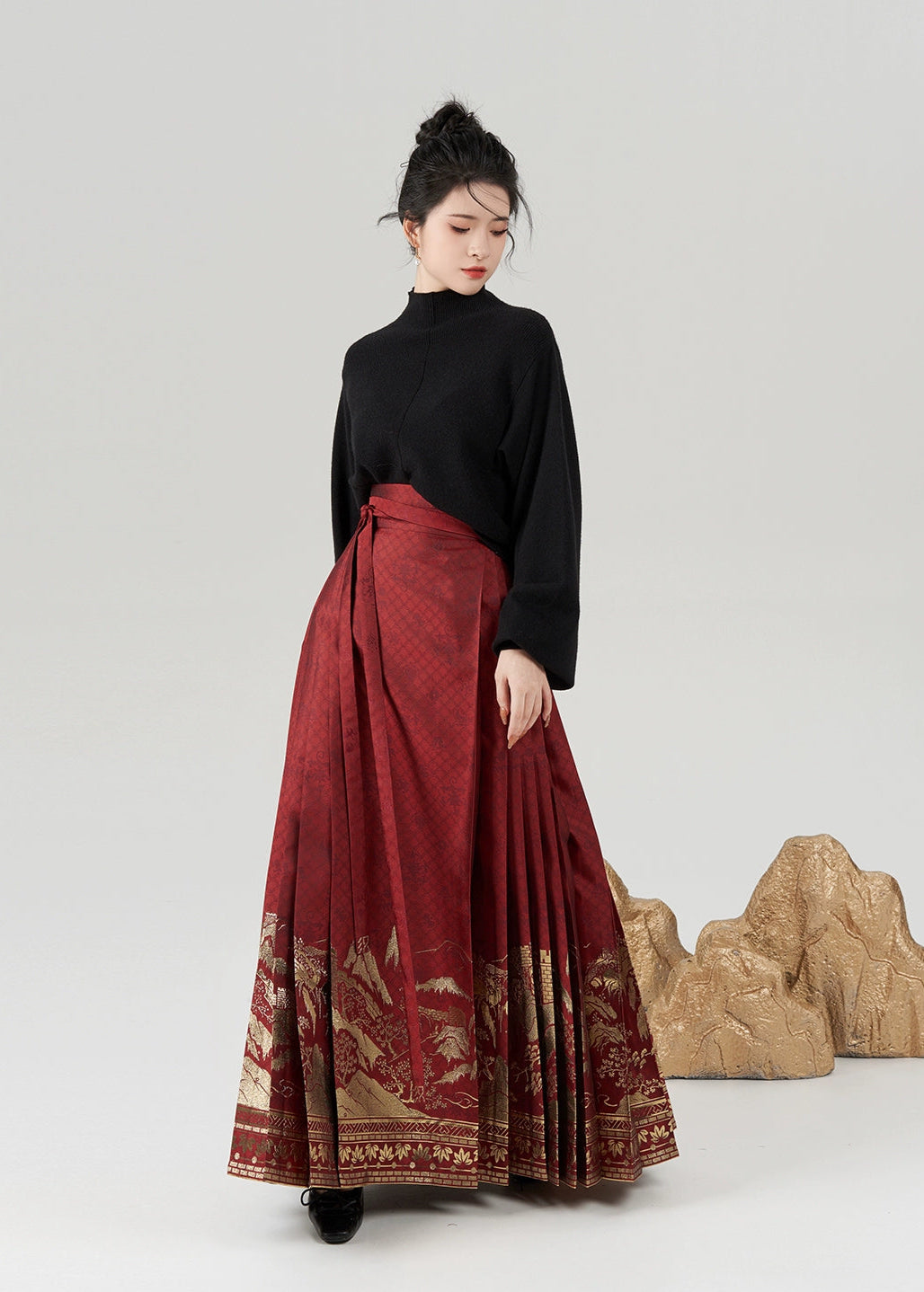 Endless Miles | Modern Ma Mian Skirt Set (万里)