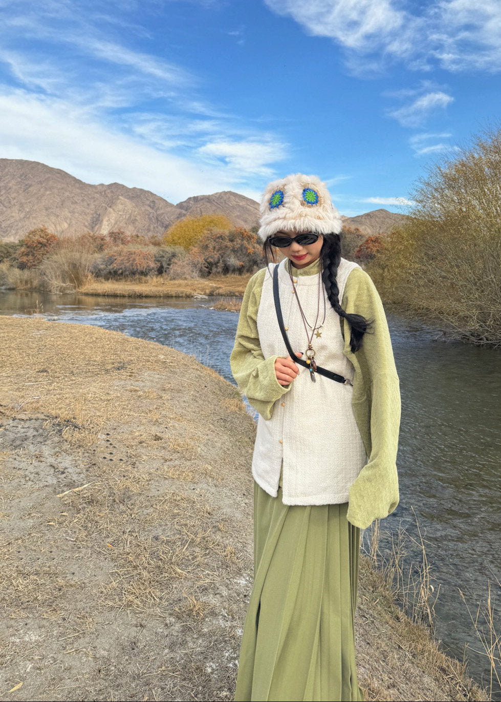 Sea Salt Mint | Plus Modern Skirt Set (海盐薄荷)