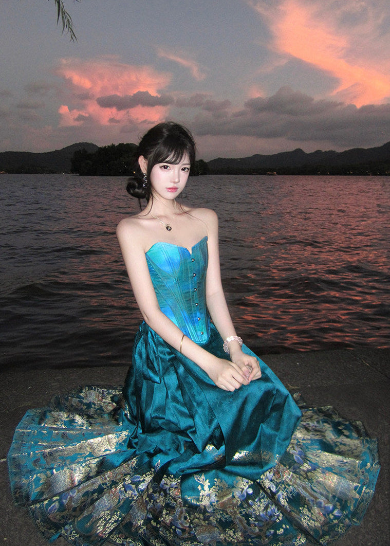 Season Rhythm | Modern Ma Mian Skirt (岁时风物)