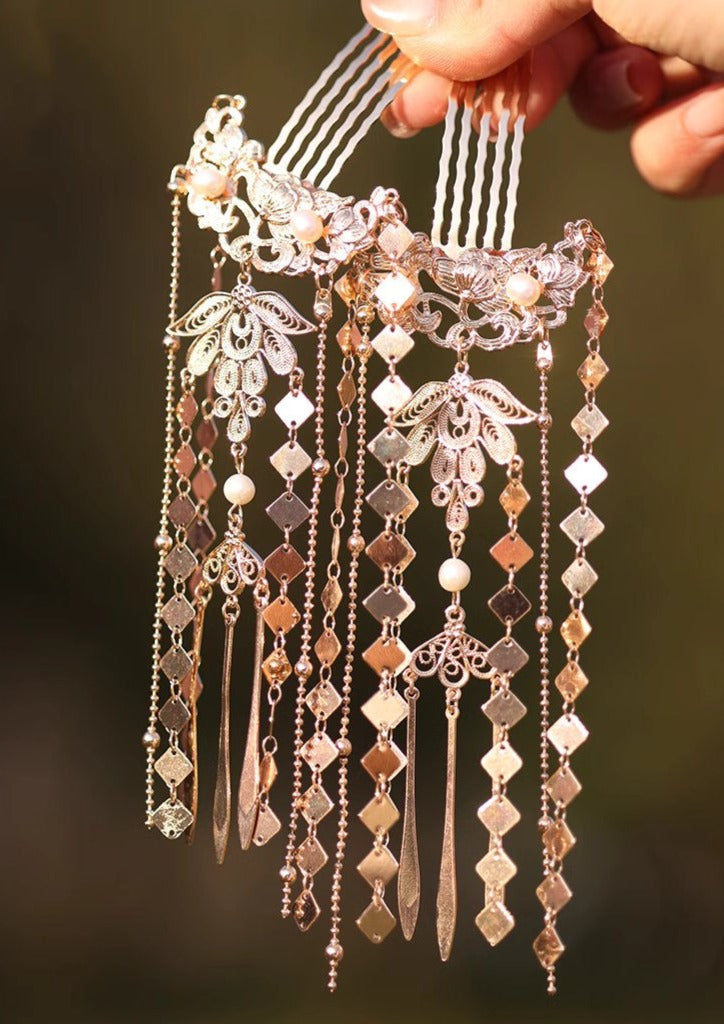 Camellia | 6 Pcs Flowers Hairpins (茶醾)