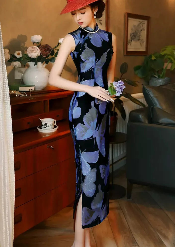 Forever young | Velvet Qipao Dress (芳华)