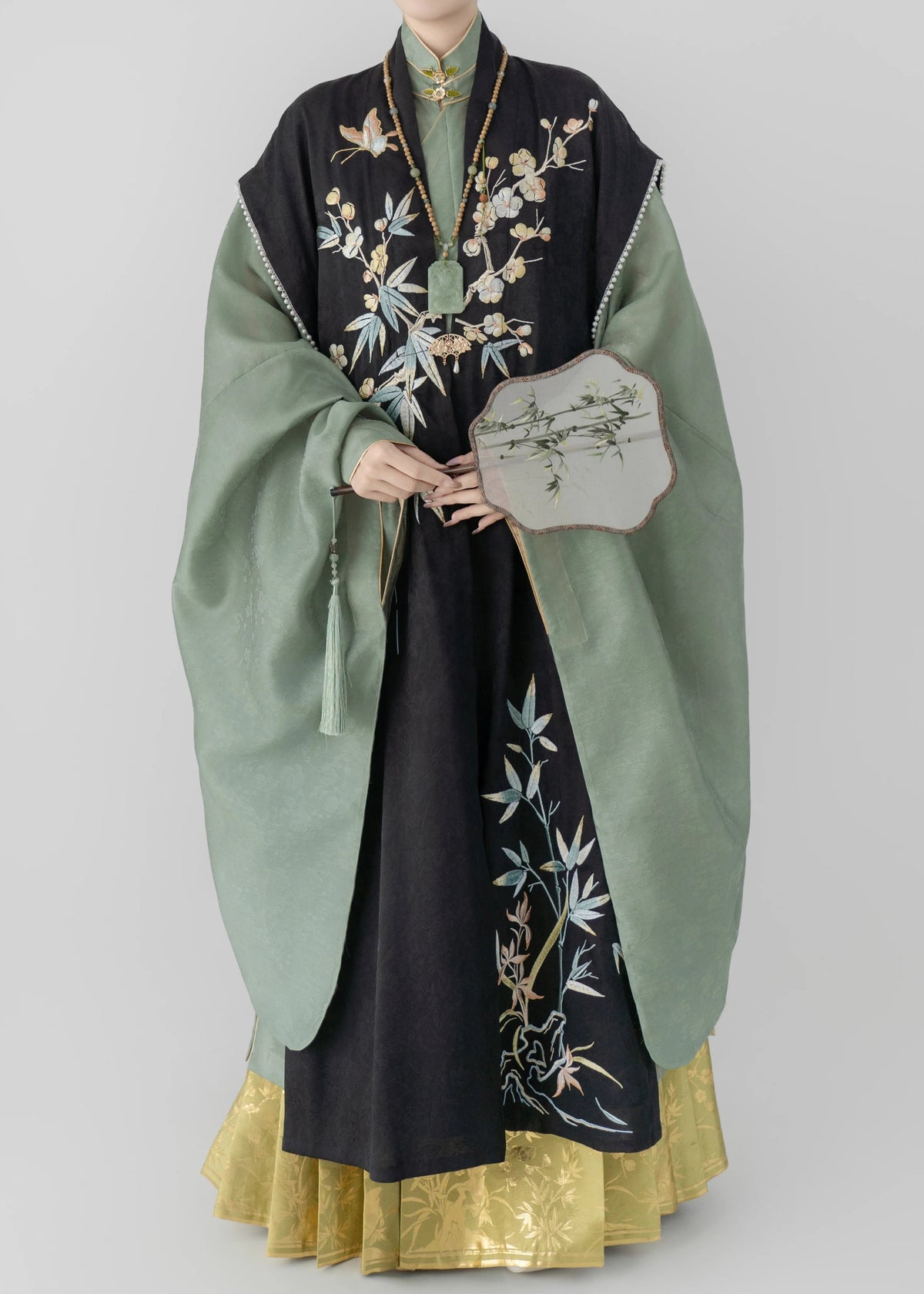 Bamboo Plum | 3-Piece Plus Set (竹梅图)