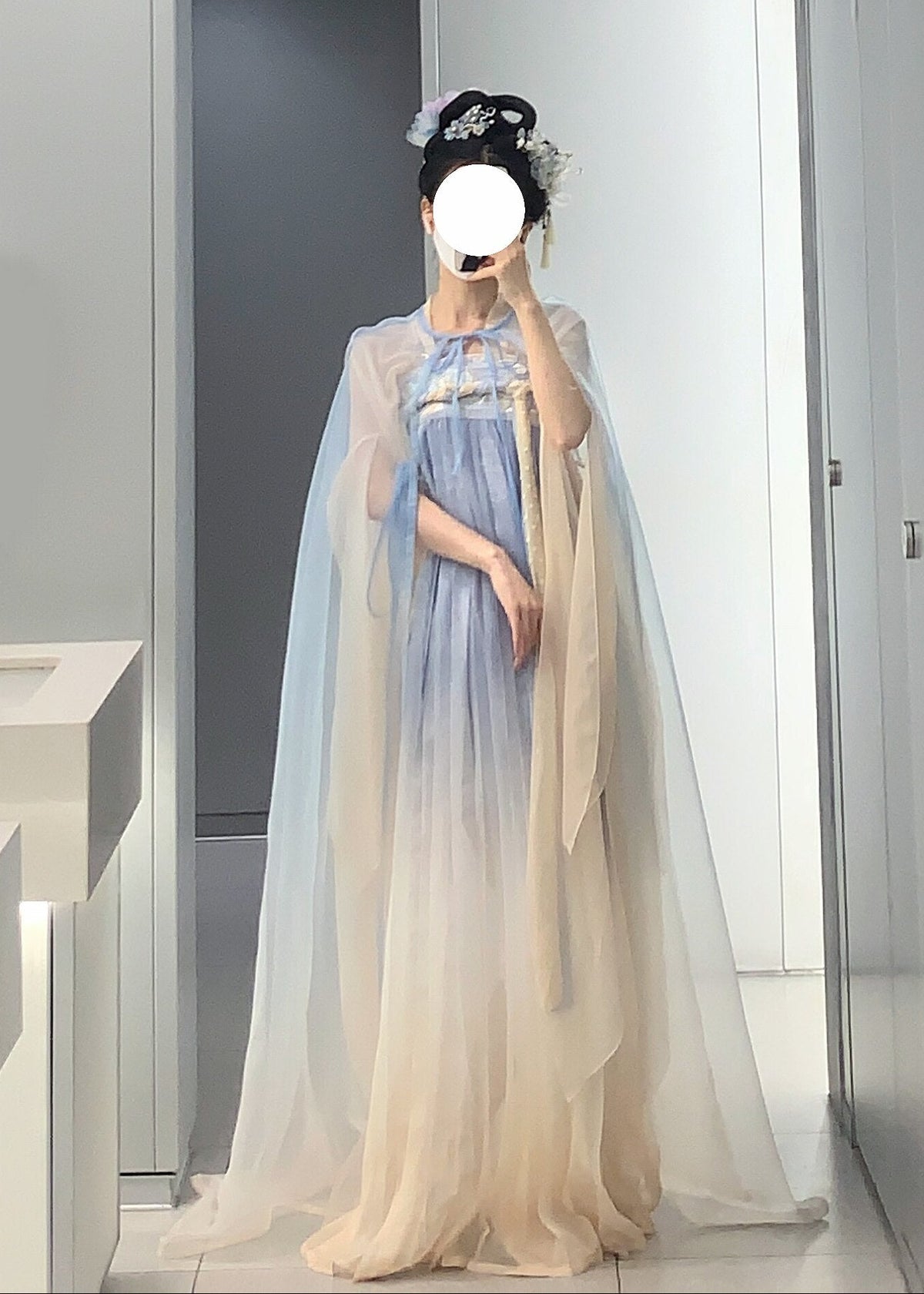 Moonlight | 5-Piece Embroidered Plus Hanfu (皎月)