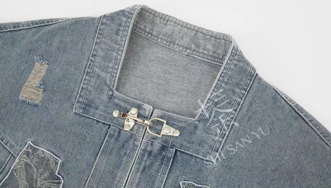 Western Girl | 3-Pieces Modern Denim Set (锦蓝)