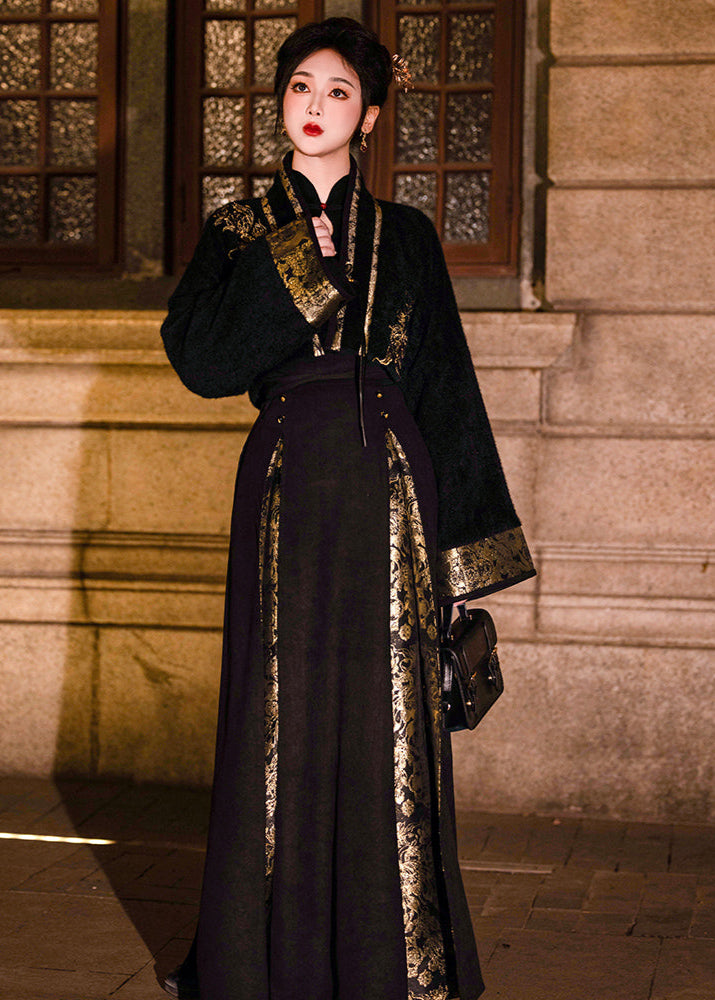 Yearly Bloom | Modern 3-Piece Mamian Set (年年)