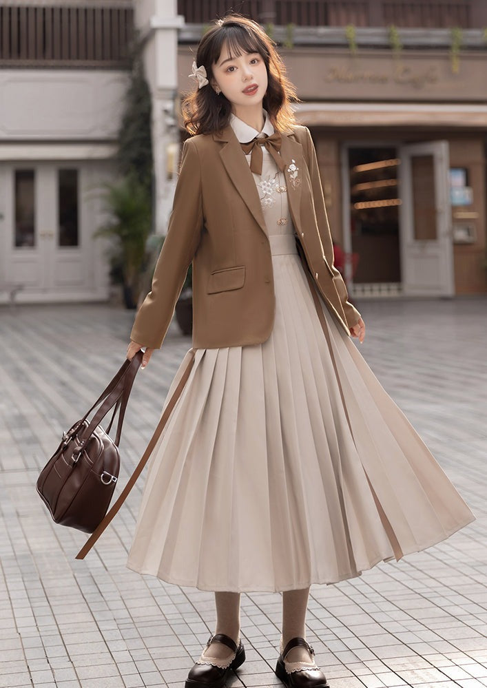 College Girl | Modern 3-Pieces Set (海棠私语)