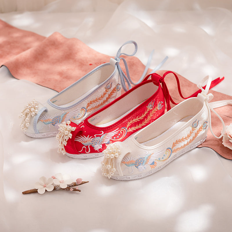 Phoenix | Embroidered Shoes(雍容）