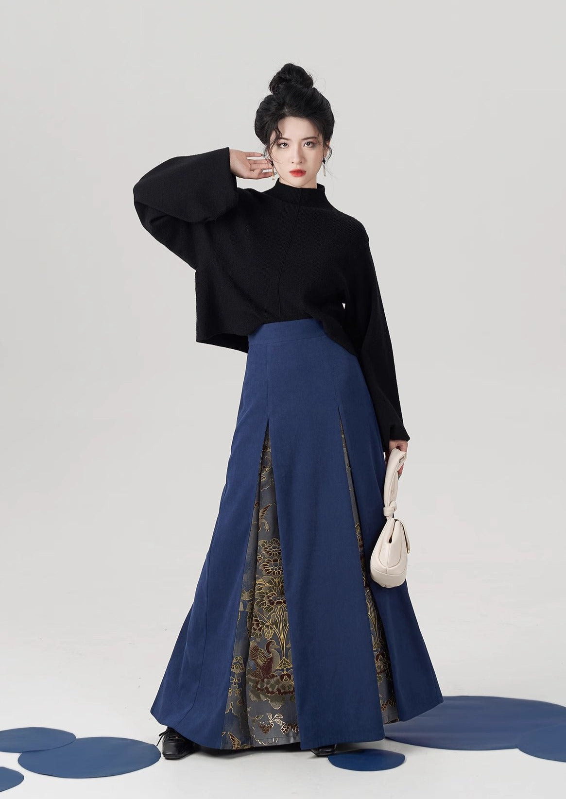 Harmony Time | Winter Modern San Jian Skirt Set (时和岁丰)