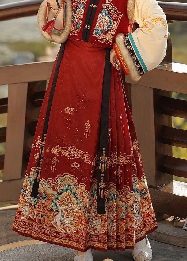 Lucky Horse | 3-Piece Plus Hanfu (瑞马)