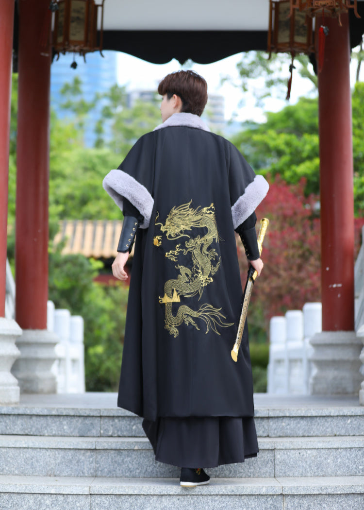 Dragon Rider | 5-Piece Men's Hanfu (黑龙御风)