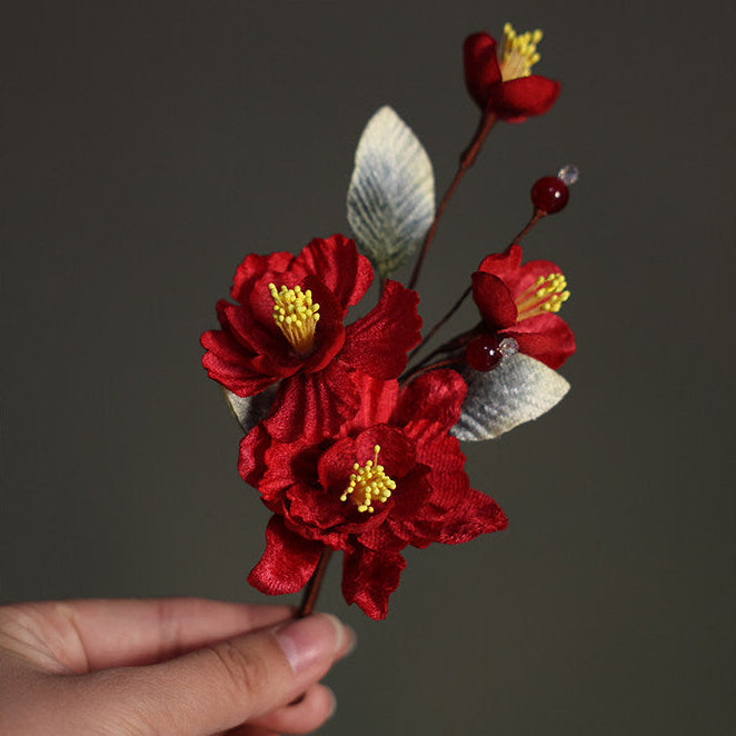 Flora | 13 Flower Goddess Hairpins (山茶)