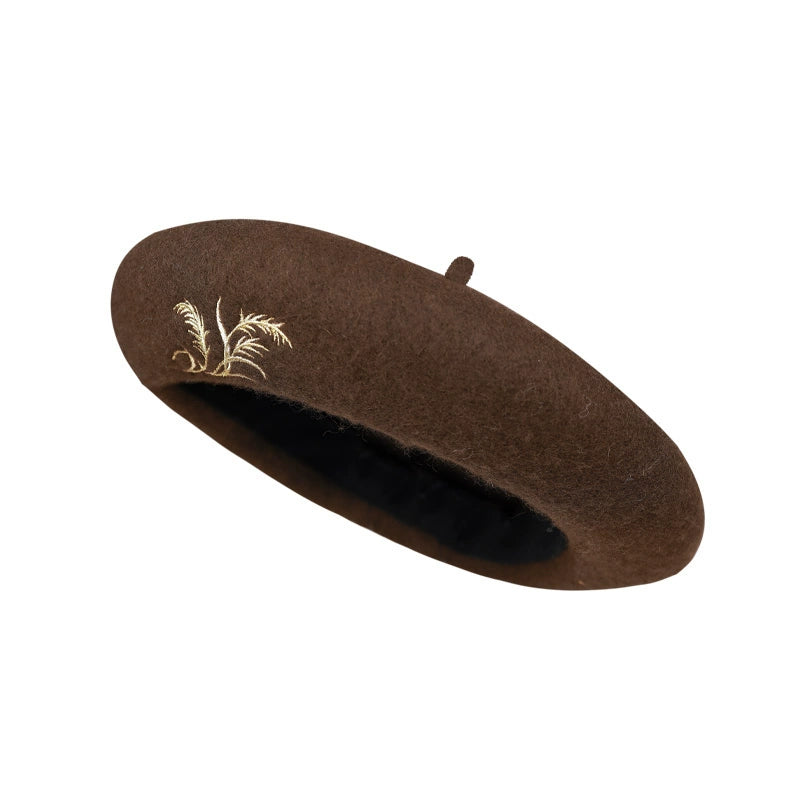 Wheat | 5-Colors Modern Wool Beret Hat (稻香)