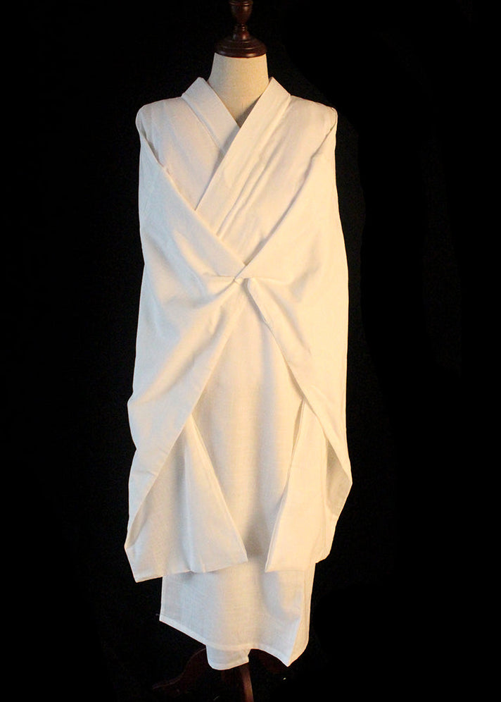 Pure White | Linen Juban Undergarment for Kimono (素白)