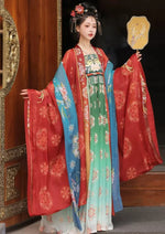 Tang Palace | 3-Pieces Embroidered Hanfu (唐宫花色)