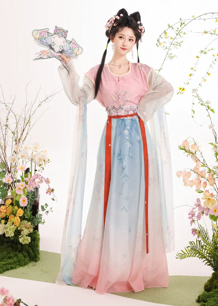 Summer Breeze | 2-Piece Plus Summer Hanfu (知夏)