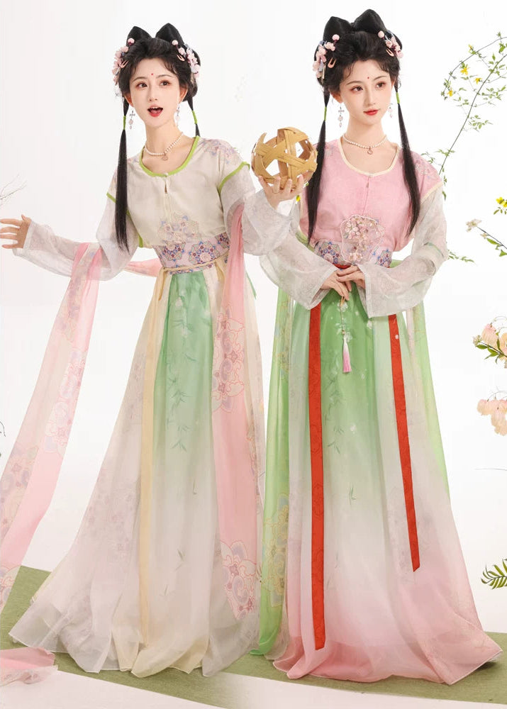 Summer Breeze | 2-Piece Plus Summer Hanfu (知夏)