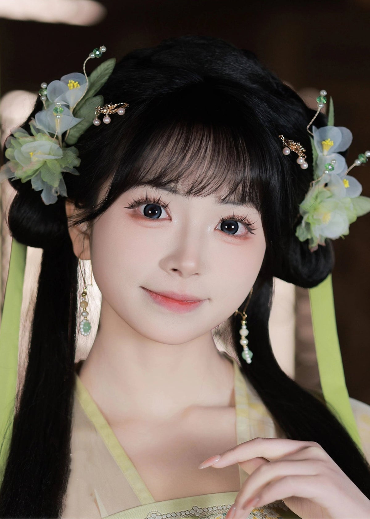 Spring Charm | 2-Piece Flower Hair Pieces (春色)