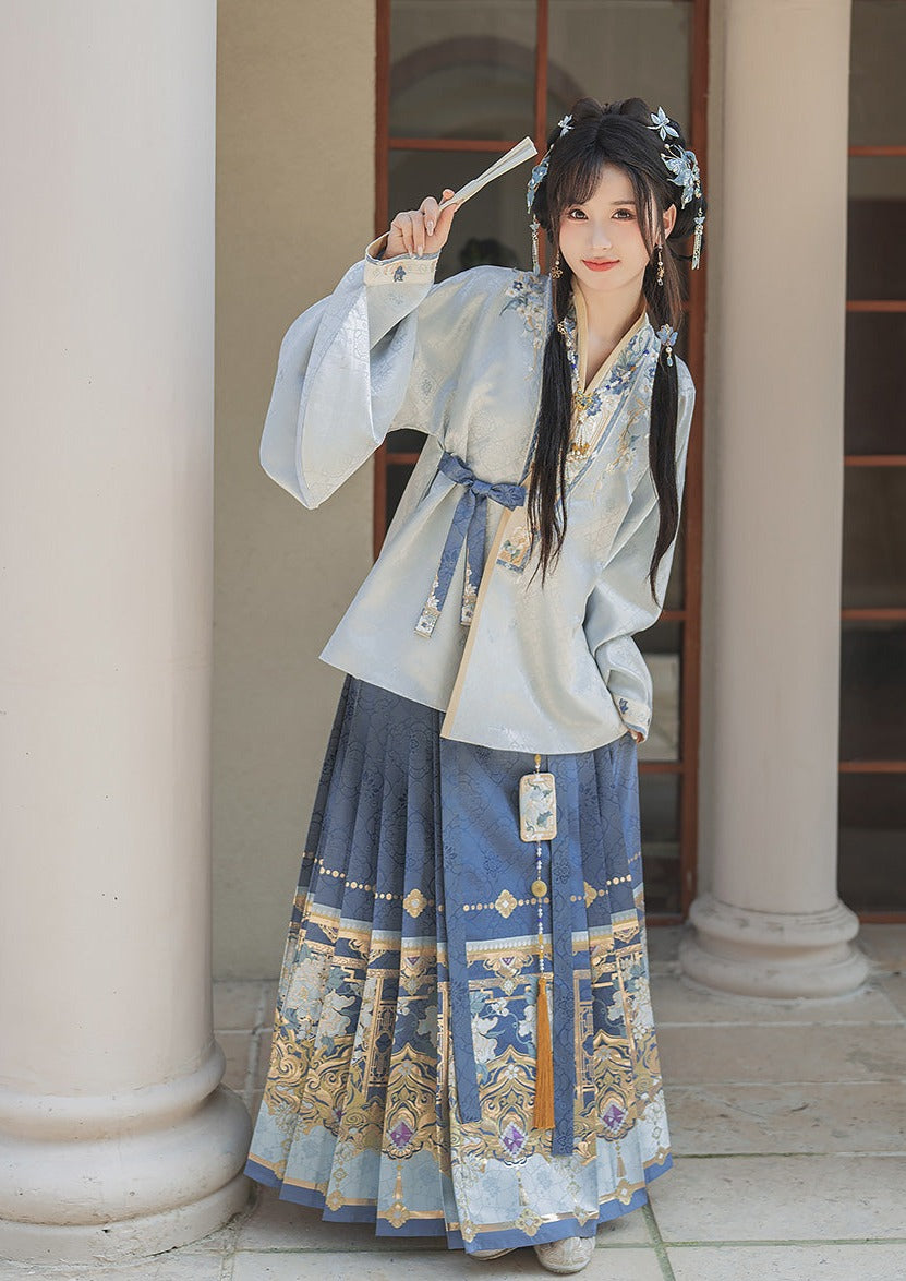 Octagon | 2-Pieces Ming Luxury Hanfu (八角景)